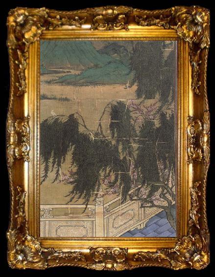 framed  unknow artist Perspective view, ta009-2